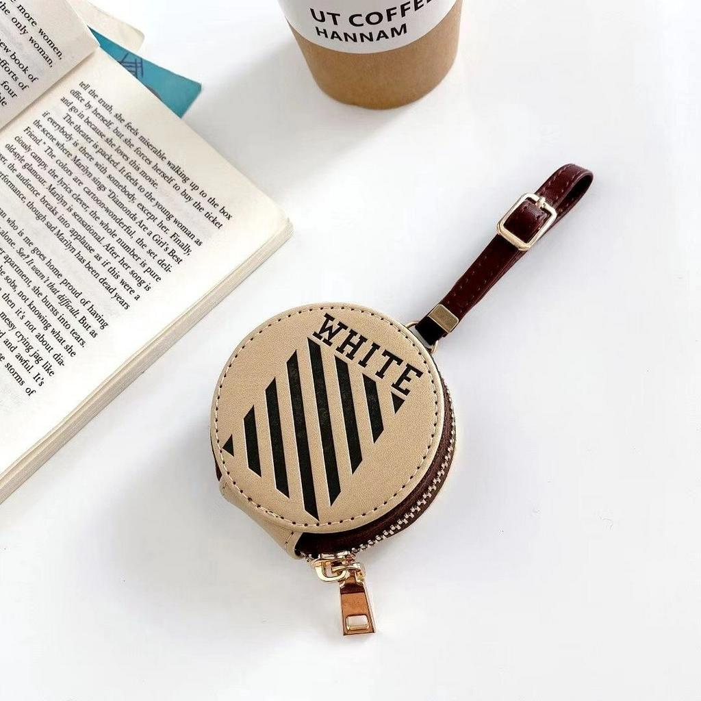 Hộp Đựng Bảo Vệ Tai Nghe Airpods 123 Bằng Da