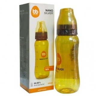 BÌNH SỮA NANO SILVER BABY ONE 250ML CỔ HẸP (KHÔNG KÈM NÚM)