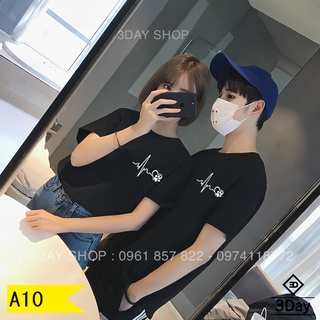 Áo đôi nhịp tim chất đẹp