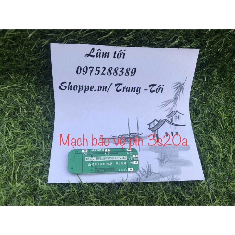 Mạch bảo vệ pin 3s20a