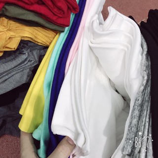 Áo Hai Dây Màu Trắng Form Ôm Vải Thun Cotton