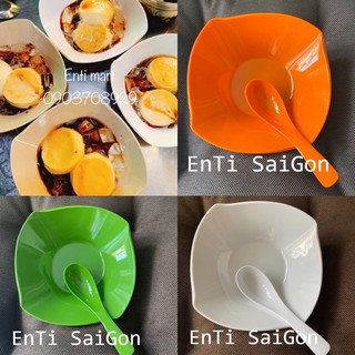 Bát Tô Nhựa Phíp Đựng Chè - Bát Ăn Hoa Quả Dầm - Mẫu Vuông Lượn Sóng Nhựa Việt Nam Cao Cấp