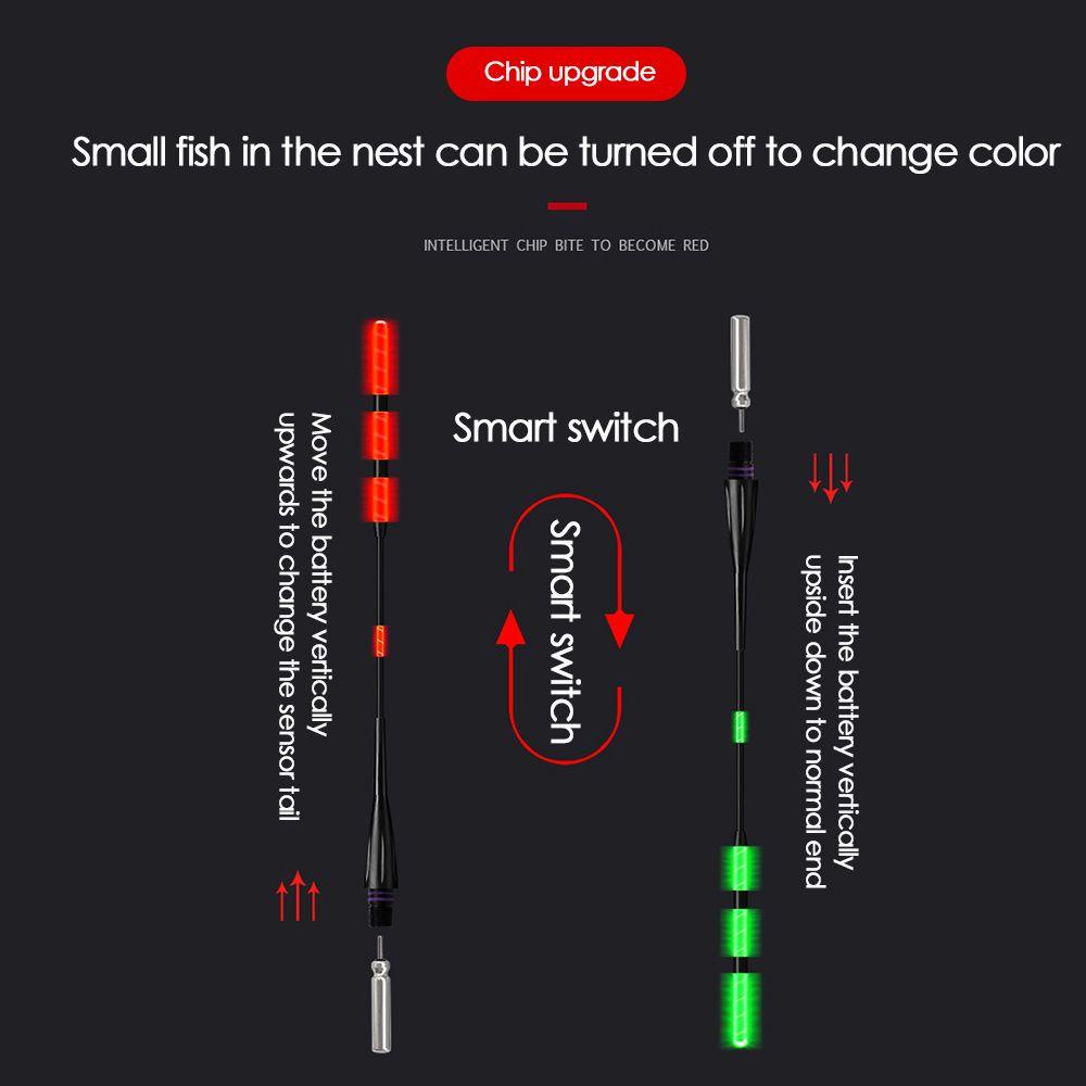 LANSEL Phao Câu Cá Có Đèn LED Thay Đổi Màu Sắc Tiện Dụng