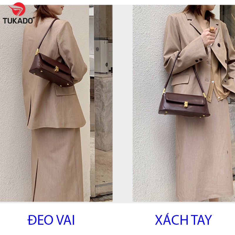 Túi Xách Nữ Kẹp Nách Chính Hãng MICOCAH Dáng Công Sở Đeo Chéo Đeo Vai Phong Cách Ulzzang Siêu Đẹp MC02 - Tukado | BigBuy360 - bigbuy360.vn