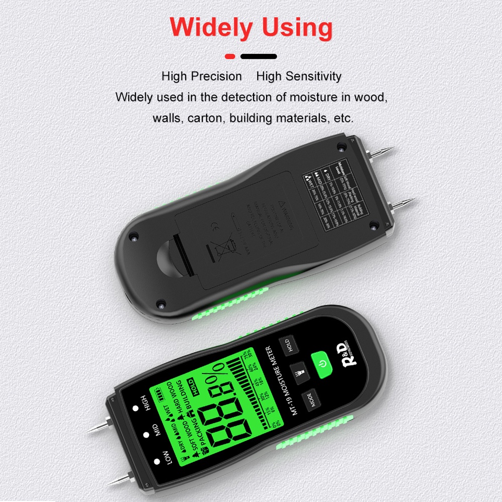 Máy đo độ ẩm gỗ DIYMORE MY-19 kỹ thuật số