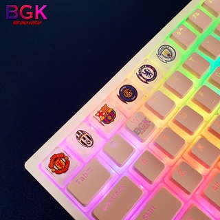 Keycap artisan nút bàn phím cơ logo các clb đội bóng ngoại hạng oem profile chất liệu resin