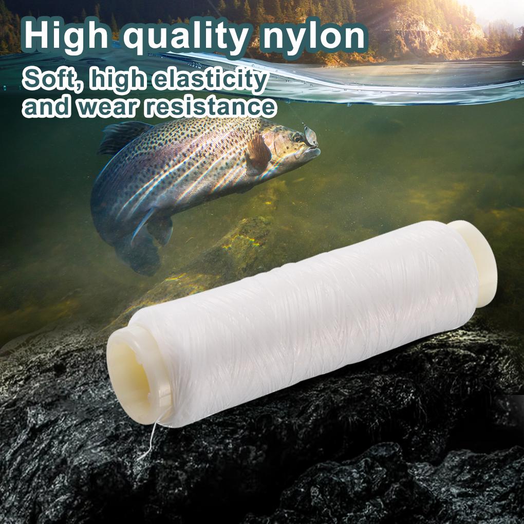 Giá Đỡ Cuộn Dây Câu Cá Bằng Nilon Trong Suốt Co Giãn Tiện Dụng