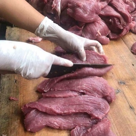 Thịt Lợn Gác Bếp Tây Bắc chính hiệu tặng chẩm chéo