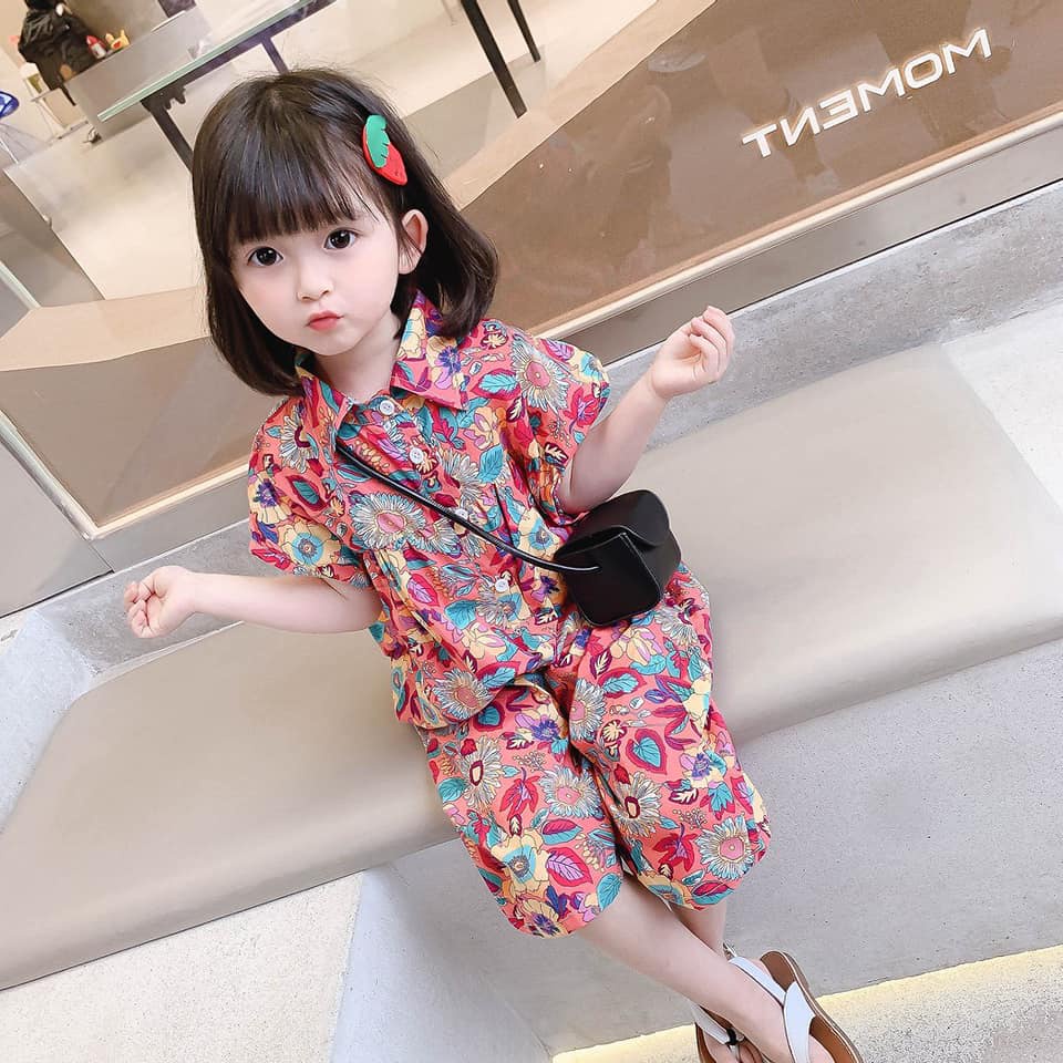 Jum body họa tiết siêu Cute cho Bé Gái0