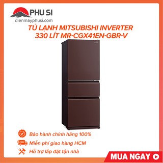 [GIAO HCM] Tủ lạnh Mitsubishi MR-CGX41EN-GBR-V inverter 330 lít