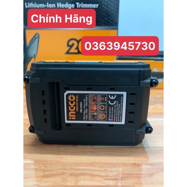 INGCO Pin Lithium 20v/4.Ah FBLI2002