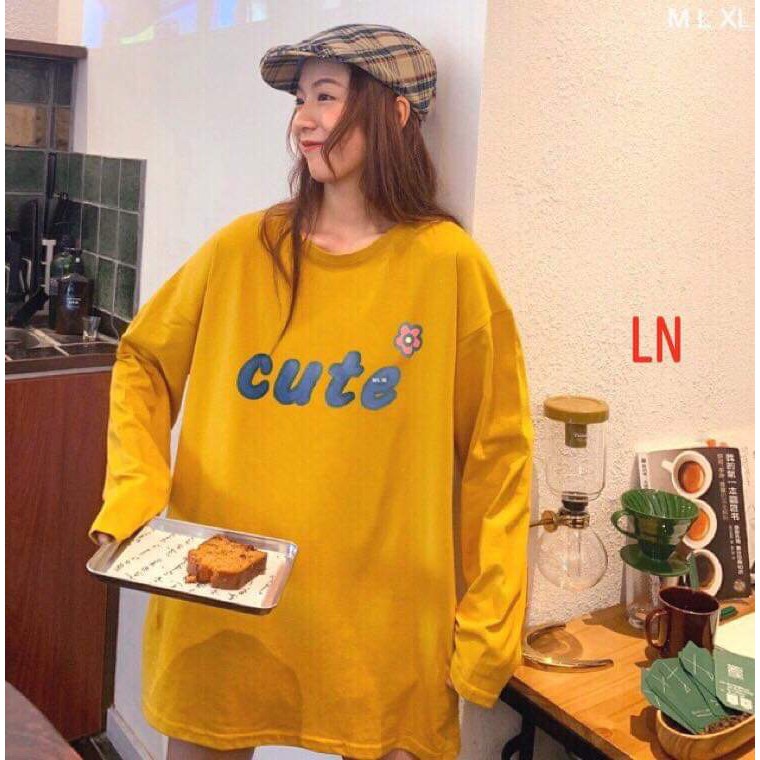 [FREESHIP ĐƠN TỪ 50K] Áo thun Cute hoa ngực tay suông LNG1119