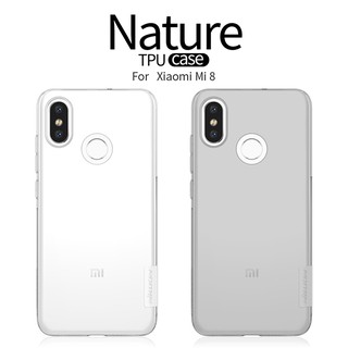 [GIÁ TỐT] ỐP LƯNG XIAOMI MI 8 NILLKIN SILICON CHÍNH HÃNG
