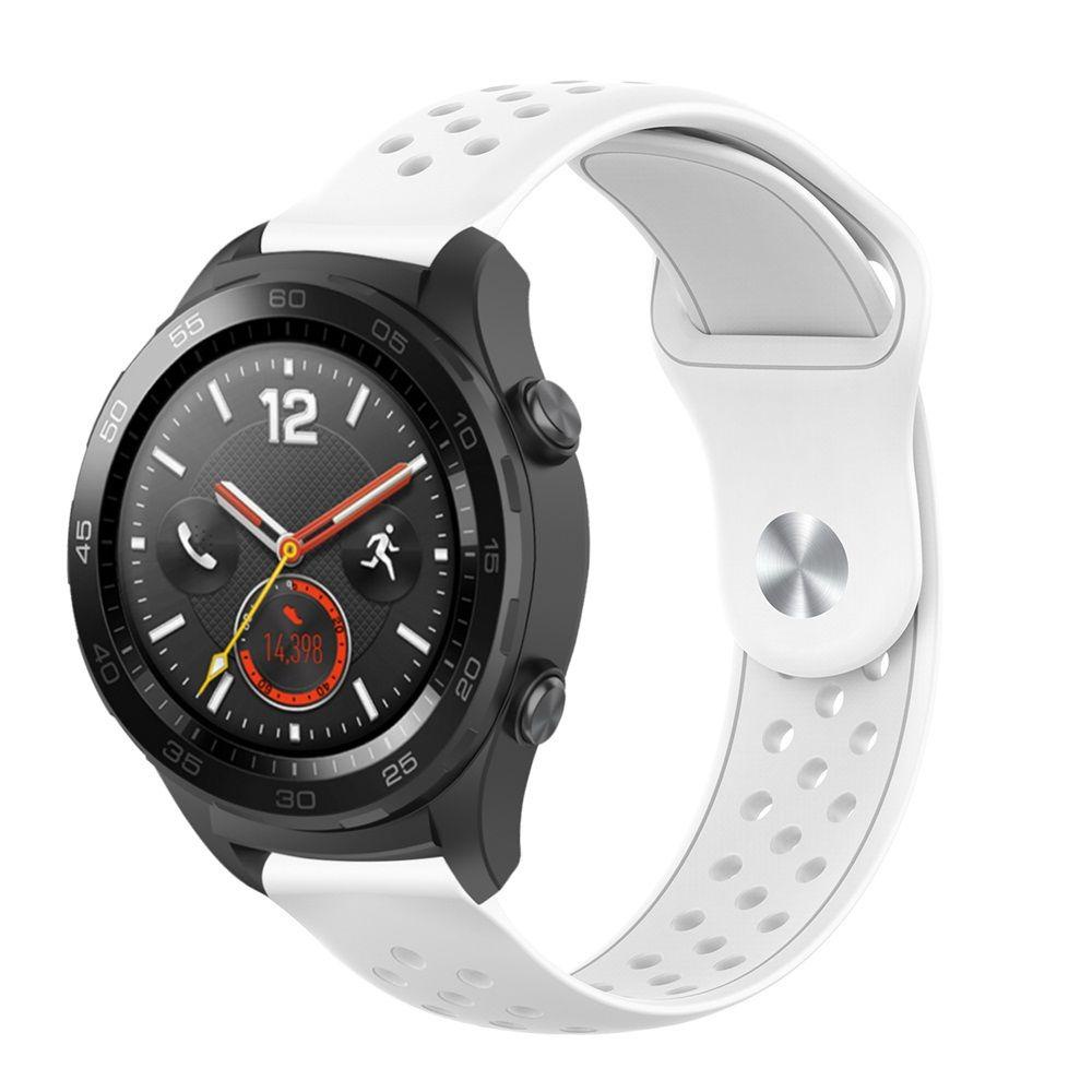 BTLIMER Dây Đeo Thay Thế Chất Liệu Silicon Màu Trơn Cho Huawei Watch 2