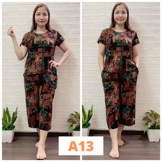 📌A13 [SALE 50%] 🙋🙋 Bộ Lanh Trung Tuổi Cho Bà Cho Mẹ , Bộ Trung Niên Đủ Size Từ 45kg đến 72kg 📌