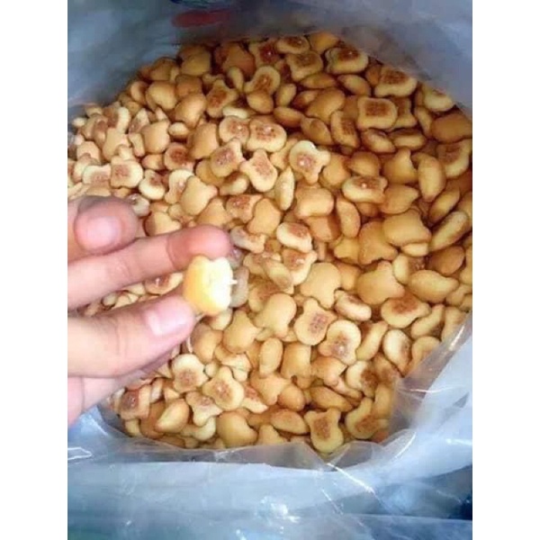 Bánh gấu nhân kem vị truyền thống