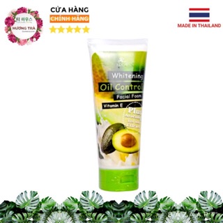 Sữa rửa mặt se khít lỗ chân lông từ quả bơ Aron Whitening Oil Control 210gr