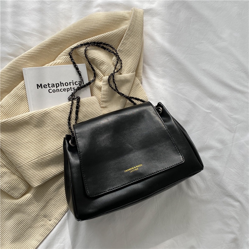 Túi tote Đeo Vai Cỡ Lớn Thời Trang Thu Đông Phong Cách Retro 2022