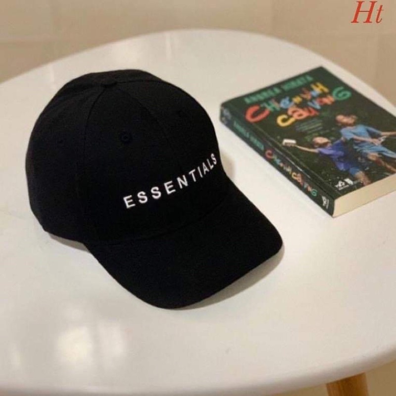 [FREESHIP, KÈM QUÀ TẶNG] MŨ LƯỠI TRAI KAKI 2 MÀU XANH ĐEN AI/ ESSEN PHONG CÁCH HÀN TEENS FASHION