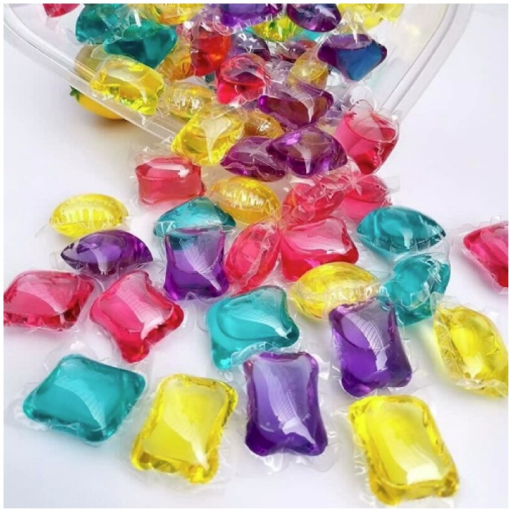 Hộp 30 Viên giặt xả quần áo hàng nội địa thay thế nước giặt công nghệ đột phá