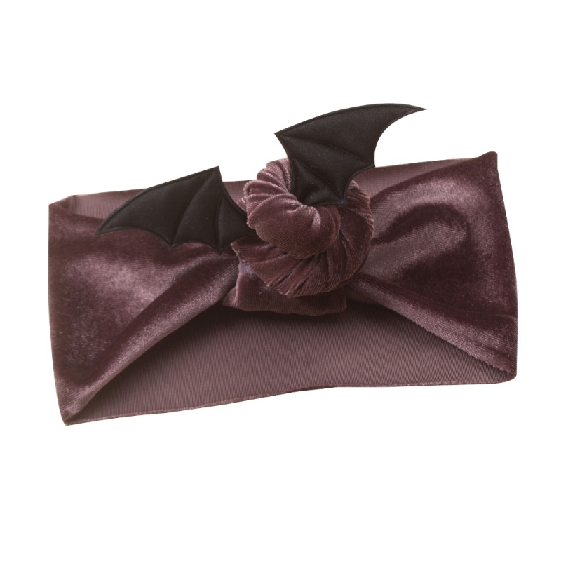 Băng Đô Thắt Nút Bản Rộng Dễ Thương Cho Bé Sơ Sinh Dịp Halloween