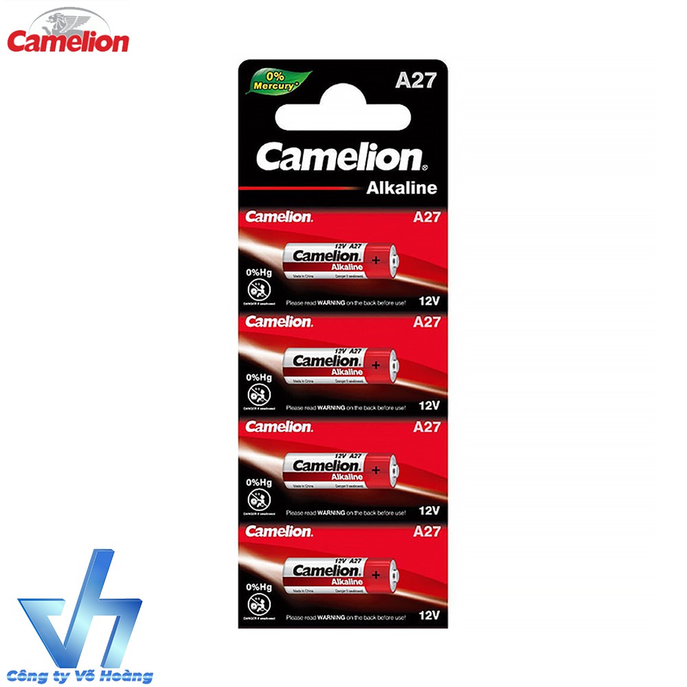 4 Pin Camelion A27 Alkaline (Bạc)