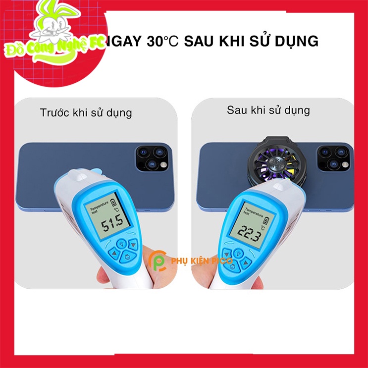 Quạt tản nhiệt điện thoại X6/X8/X12/X13 nam châm - Quạt tản nhiệt sò lạnh Ipad máy tính bảng X12/X13