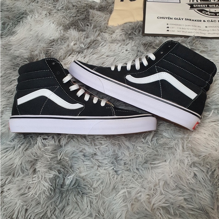 Giày thể thao nam nữ vans classic cao cổ hàng vnxk,giày snecker nam nữ full size 36-43