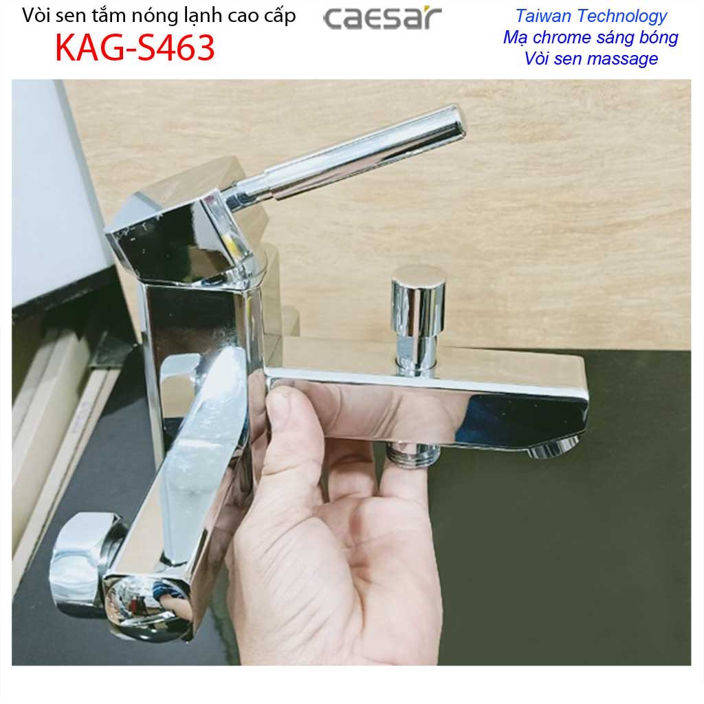 Vòi sen nóng lạnh Caesar KAG-S463C, chiết khấu giá tốt chất lượng tốt Vòi hoa sen Caesar chất lượng tốt sử dụng tốt