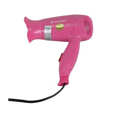 Máy sấy tóc Goldsun HD-GXD 852 - 650W, màu hồng/xanh/đỏ, có bảo vệ quá nhiệt và tự động tắt