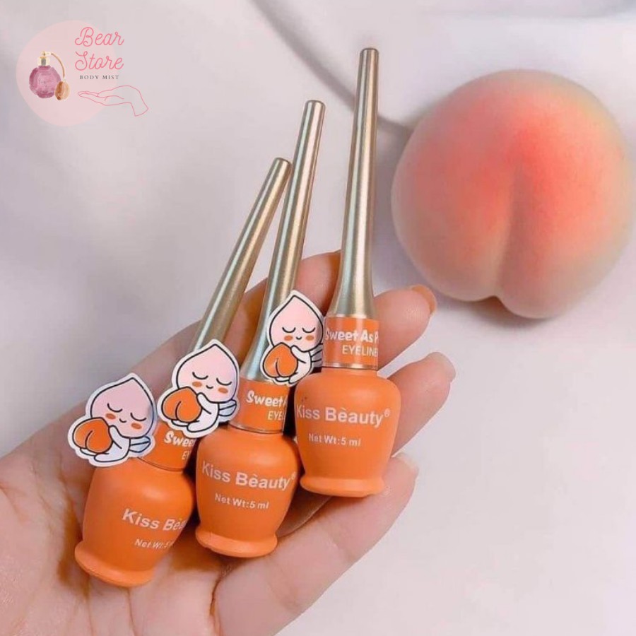 Bút Kẻ Mắt Đào Eyeliner Kiss Beauty Giúp Mắt To Tròn Hàng Nội Địa Trung Cao Cấp | BigBuy360 - bigbuy360.vn