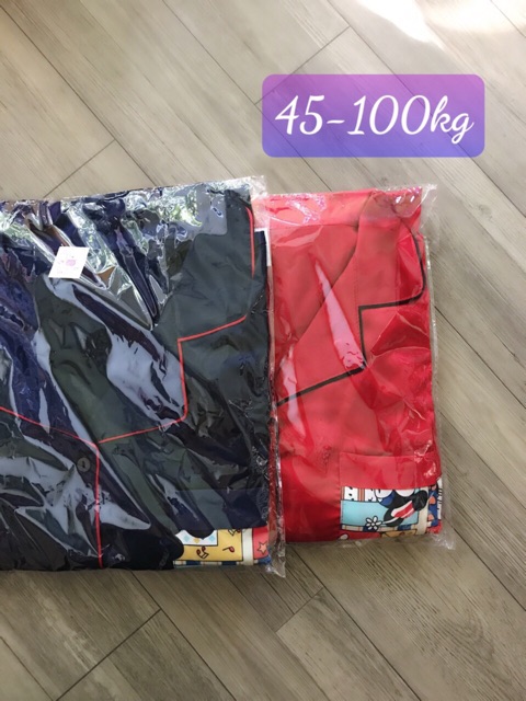 Bộ satin phối hoạ tiết BIGSIZE 3 size 40-100kg | BigBuy360 - bigbuy360.vn