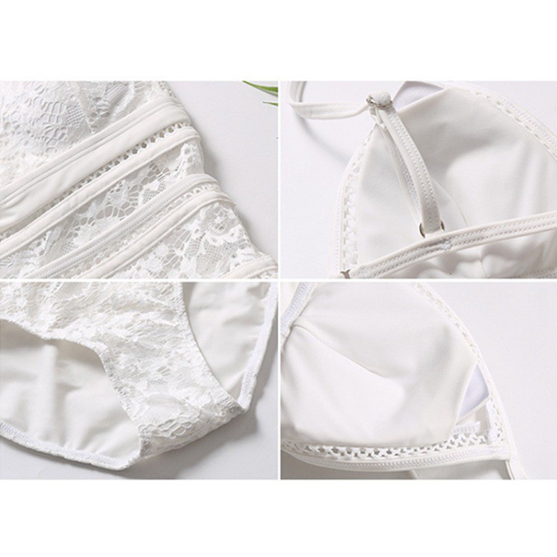 Nhập WA146 hoàn 20k xu đơn 150k_ FREESHIP ĐƠN 99K_ Bộ bikini liền thân phối ren quyến rũ cho nữ | BigBuy360 - bigbuy360.vn