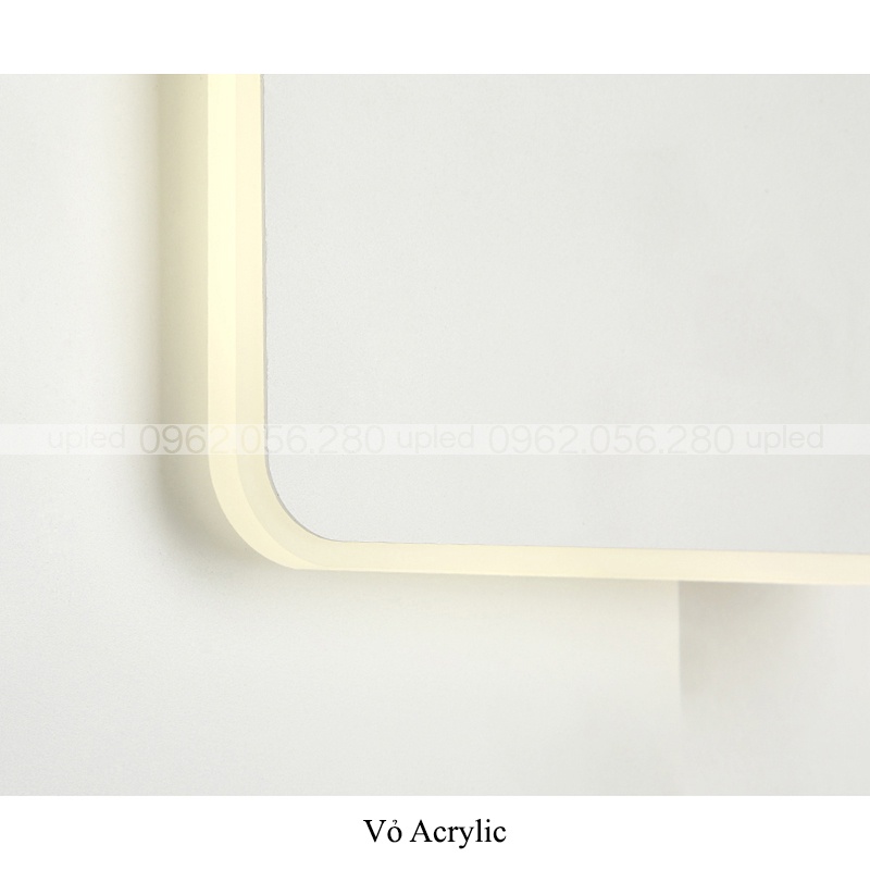 Đèn Gắn Tường Trang Trí Phòng Khách UPLED Hợp Kim Cao Cấp Xoay Tròn