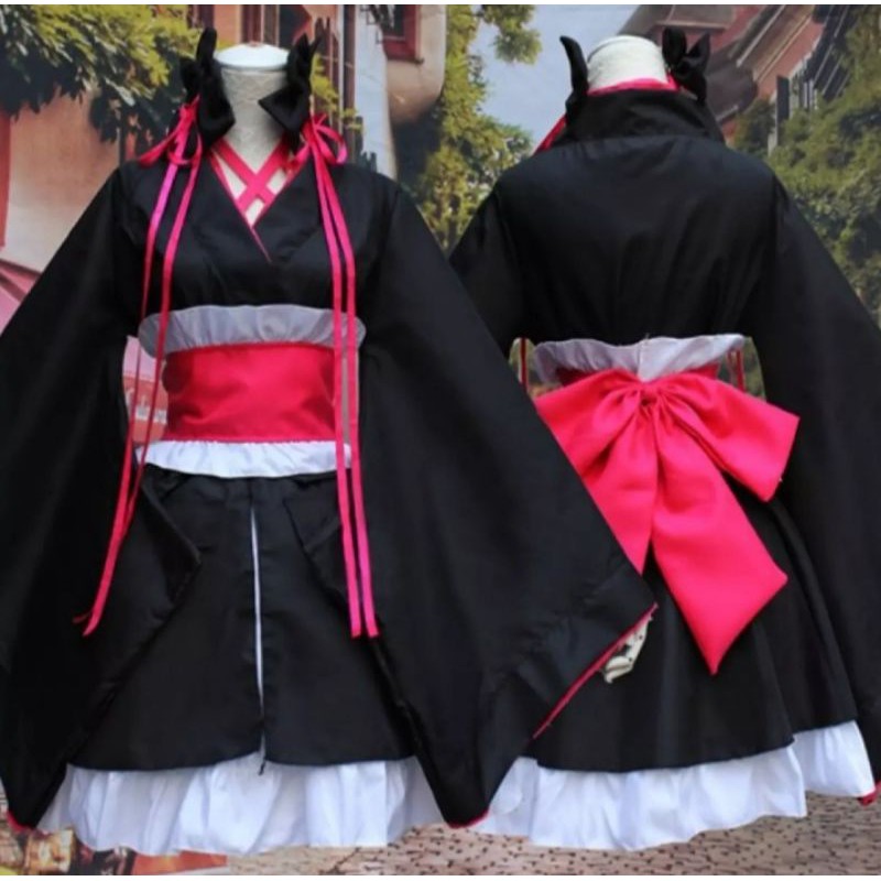 Kimono cách tân cosplay anime