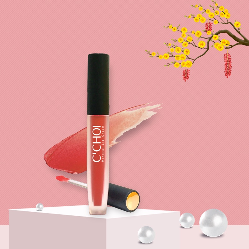 Son Kem Khoáng C'Choi Chống Nắng Và Tạo Màu Cho Môi BCA21