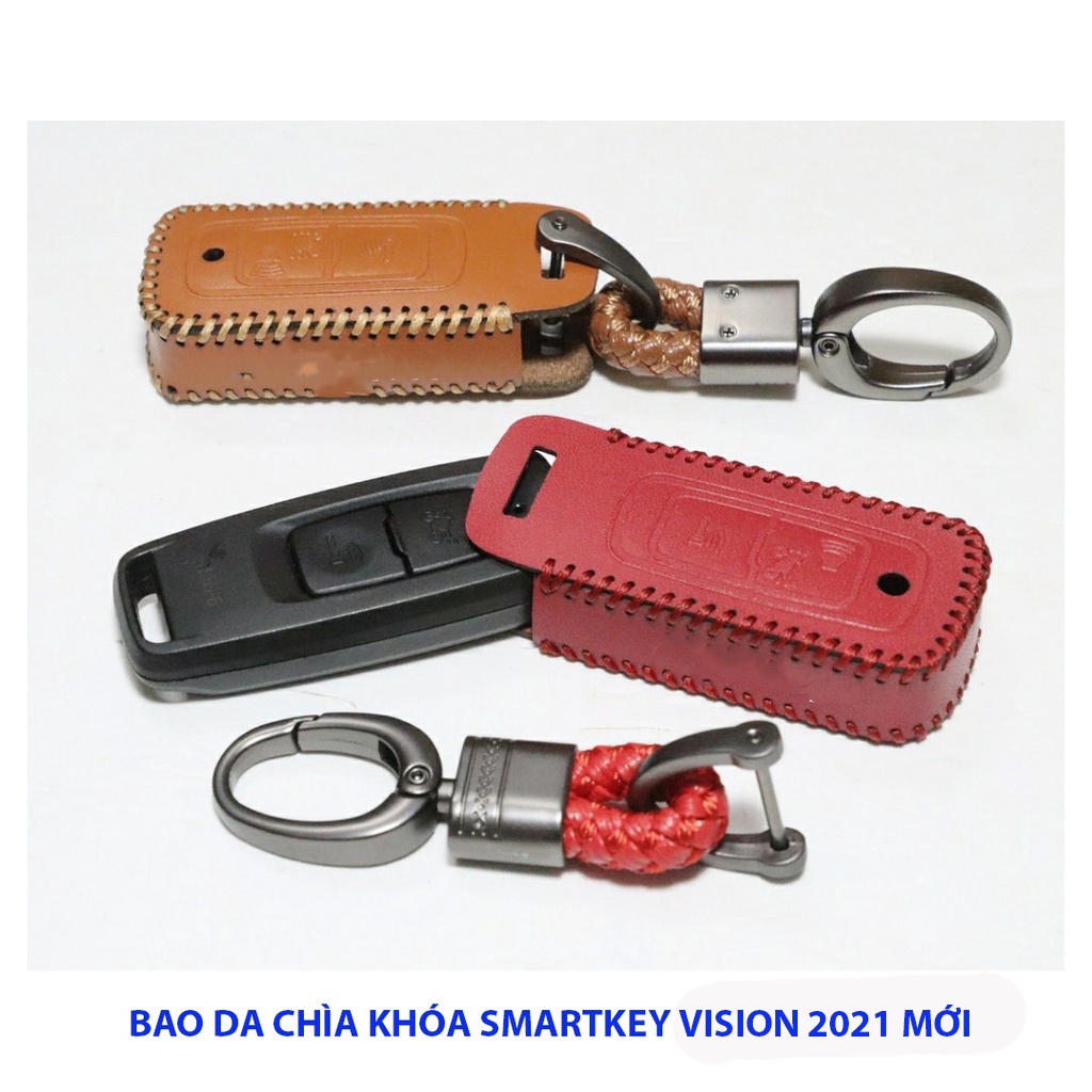 Bao da chìa khóa xe SH, SH Mode, SH 350i Vision, lead mới kèm theo móc khóa, thời trang, đủ màu, tiện dụng
