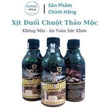 Xịt đuổi chuột, côn trùng thảo dược Run Away  300ml