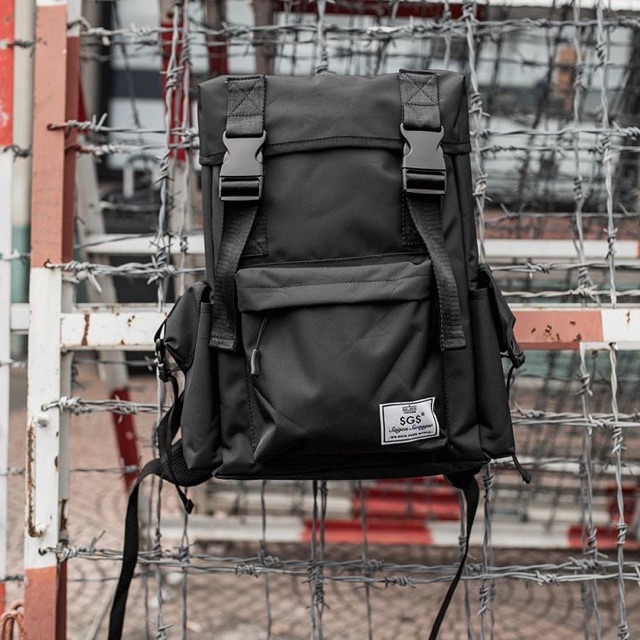 Balo Rút SAIGON SWAGGER® SGS Box Backpack-Ngăn Chống Sốc Laptop 15.6inch