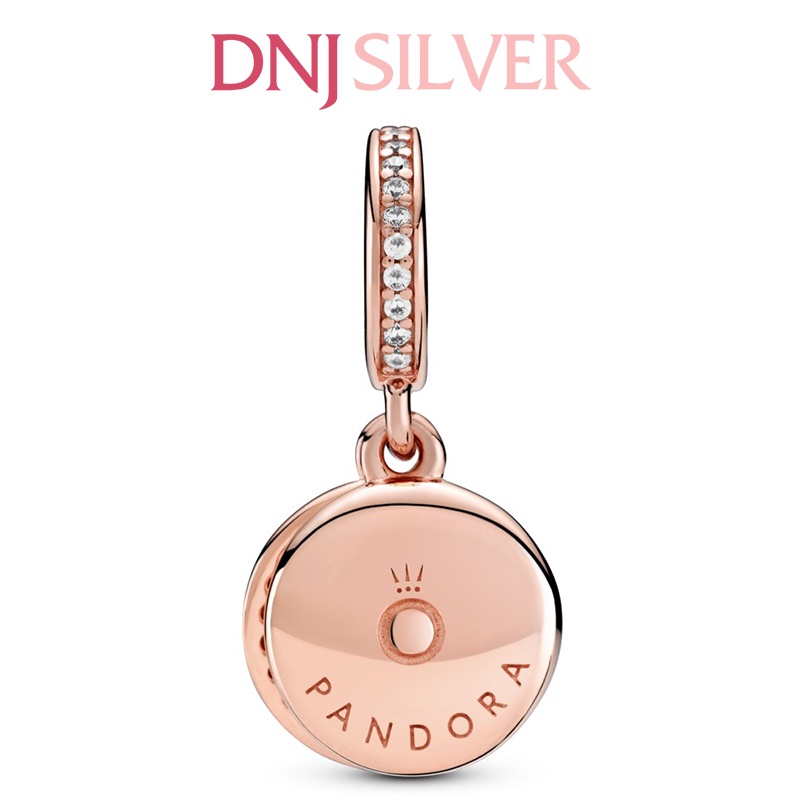 Charm bạc 925 cao cấp, hàng chuẩn bạc - Charm Sparkling Blue Disc thích hợp để mix vòng tay charm - DN222