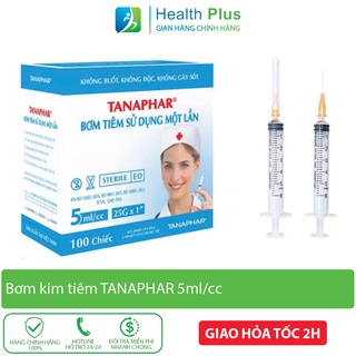 Xilanh kim tiêm y tế 1ml, 3ml, 5ml, 10ml tanaphar vô trùng chính hãng