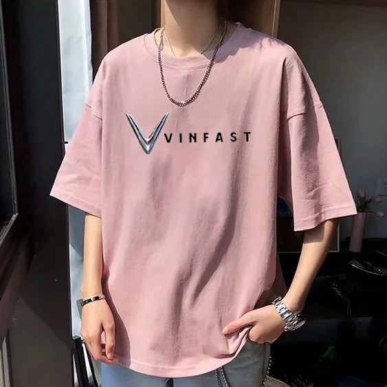 Áo thun hãng xe VINFAST cổ tròn thời trang thanh lịch cao cấp