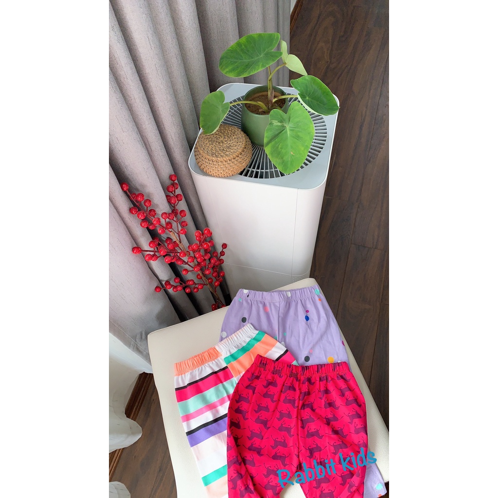 Set 3 Quần Legging Dài Cho Bé Gái 1 – 4 Tuổi 💝FREESHIP💝Quần Dài Thu Đông Bé Gái  100% Cotton Mềm Mịn Co Giãn Tốt