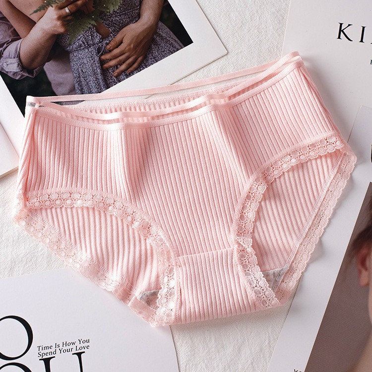 Combo 5 quần tăm tre - Quần lót MUJI viền cạp trong phối ren - cô chủ nhỏ chuyên sỉ | BigBuy360 - bigbuy360.vn