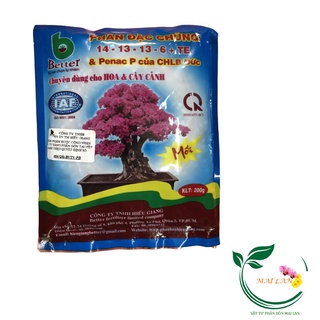 Phân bón npk better 14-13-13+6s+te - #137# 200g