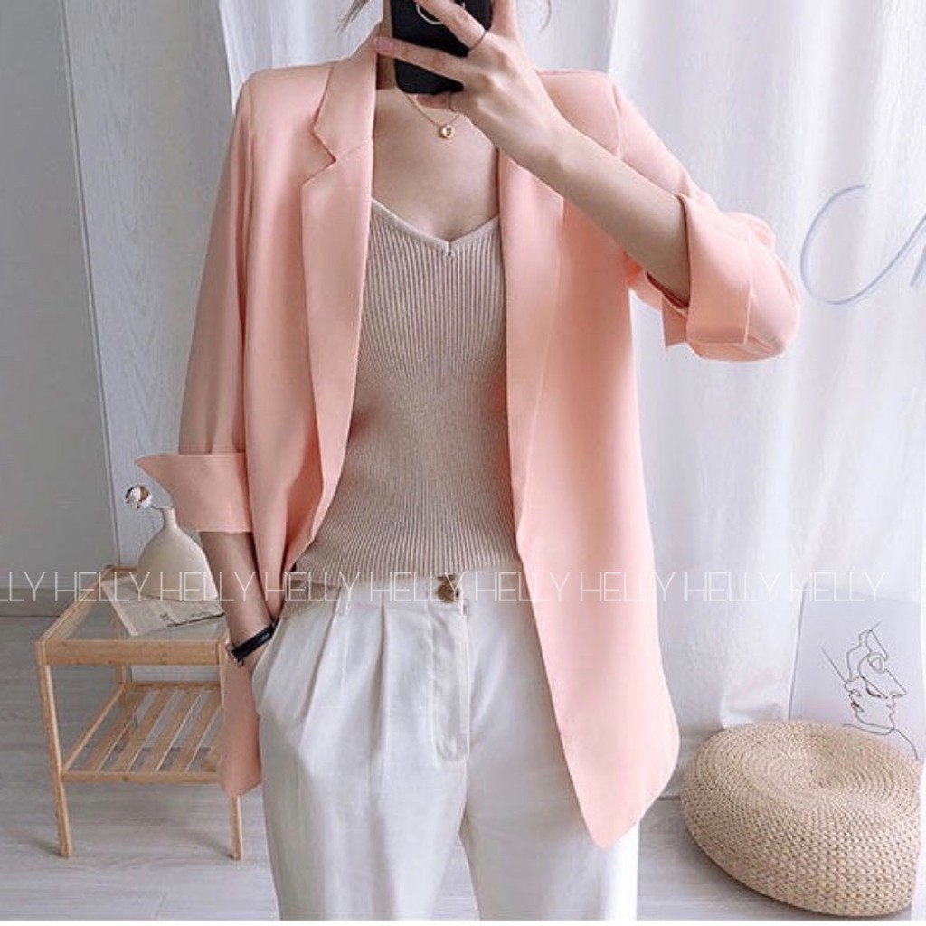 Blazer 1 lớp | Helly Shop | BigBuy360 - bigbuy360.vn