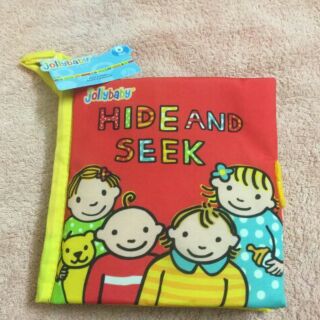 Sách vải Hide and seek của Jolly baby