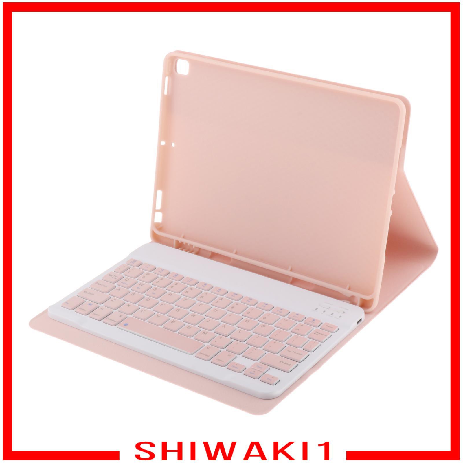 Bao Da Kèm Bàn Phím Bluetooth Shiwaki1 Cho Ipad 8th 7th Generation 10.2 Inch