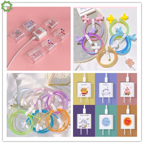 Đầu Bọc Bảo Vệ Đầu Sạc Qipin Đáng Yêu Cho 18W/20W