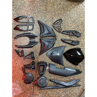 BỘ PHỤ KIỆN ÔP XE WINX_WINNER X (SƠN CARBON) GỒM VƯƠNG NIỆM, ỐP PÔ,  ỐP GÁC CHÂN, LÓC MÁY. CHỤP LÁI....